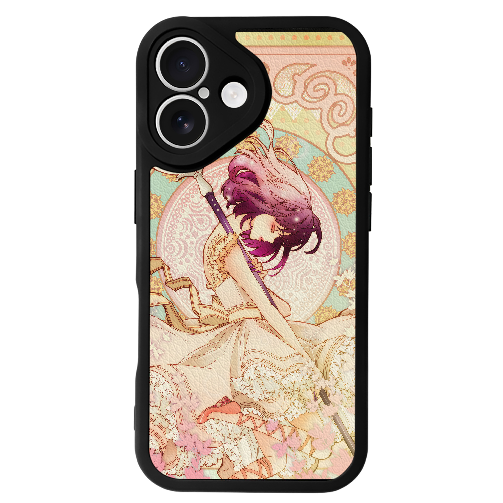 （画像用） 美少女戦士セーラームーン Sailor Moon 【iPhone 16シリーズ対応】シリコンスマホケース（レザー調） 材質：シリコン